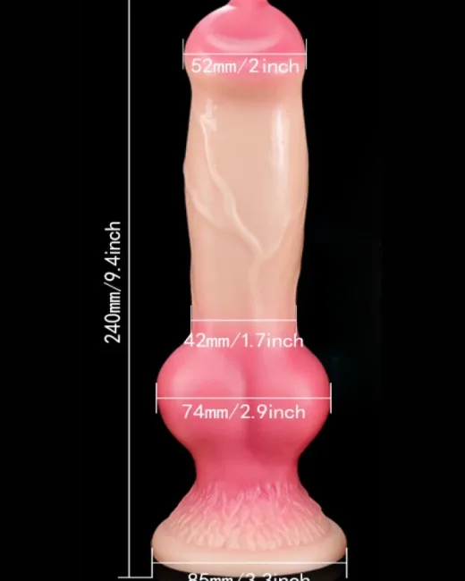 Büyük Boy Köpek Dildo alternatif görünüm