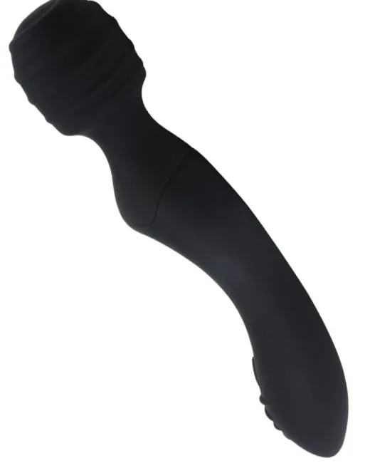Chisa Didi Çift Taraflı Şarjlı Wand Vibratör