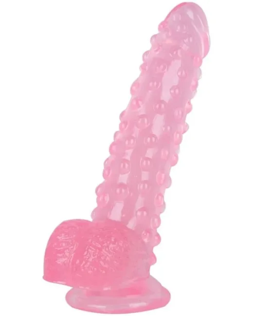 24 cm Pembe Dildo – Medikal Silikon – 383 g alternatif görünüm