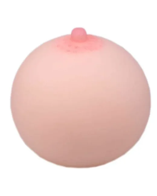 Anal Girişli Dolgulu Göğüs Mastürbatör – Silikon