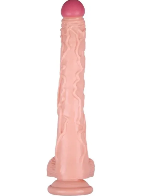 42 cm Realistik Dildo – Medikal Silikon