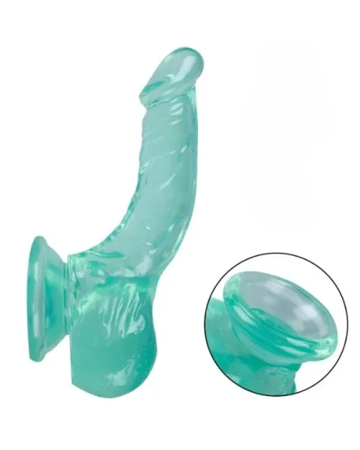 16,5 cm Yeşil Dildo – Medikal Silikon