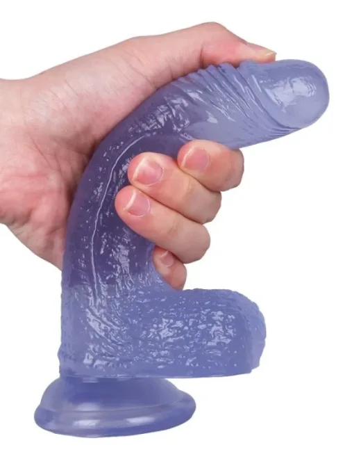 18 cm Mor Dildo – Medikal Silikon