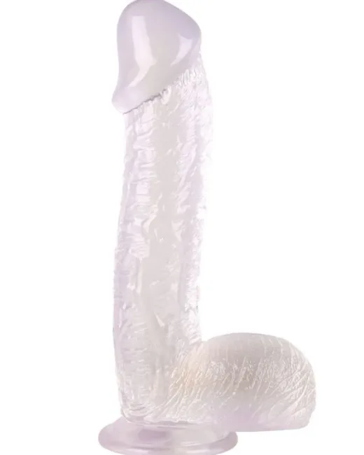 34 cm Beyaz Dildo – Medikal Silikon