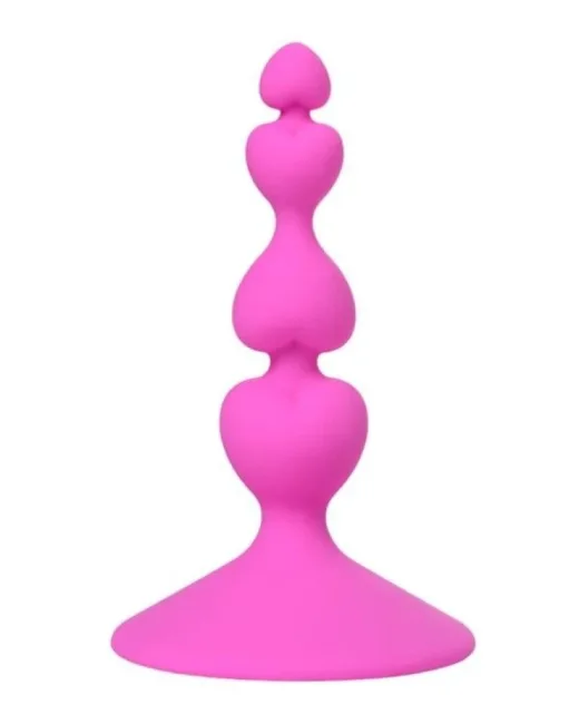 Loverty Anal Plug Pembe 8 cm – Silikon alternatif görünüm