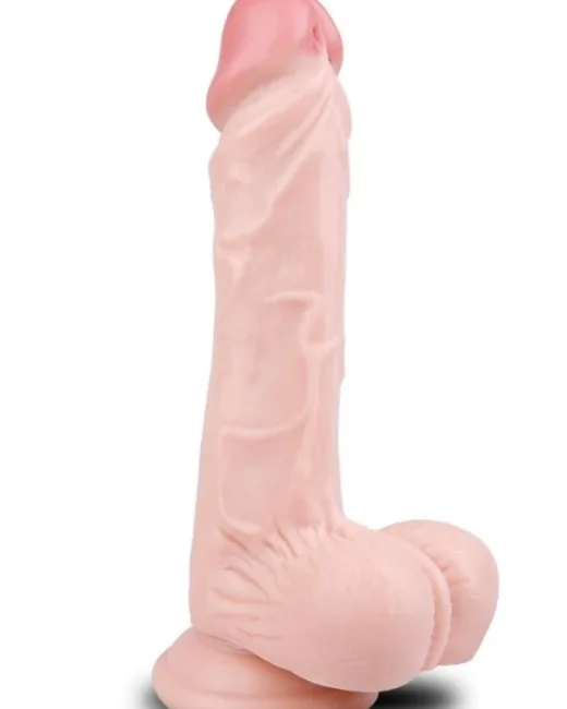 22,5 cm Realistik Dildo – Medikal Silikon – 4,2 cm Kalınlık