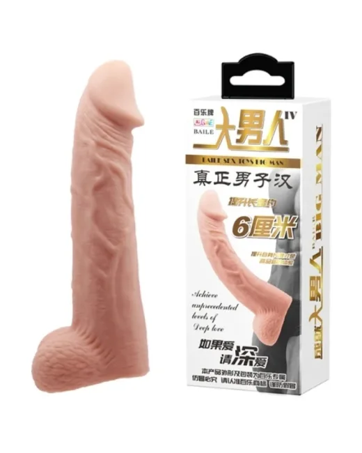 Big Man Gerçekçi Penis Uzatıcı Kılıf