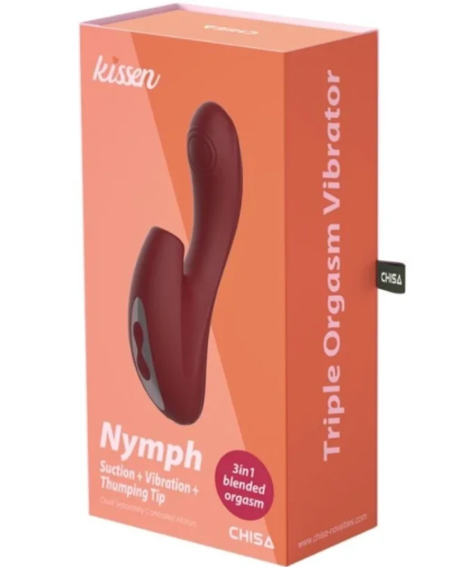 Nymph 10 Emme & 10 Titreşim Modlu Şarjlı Vibratör – Silikon