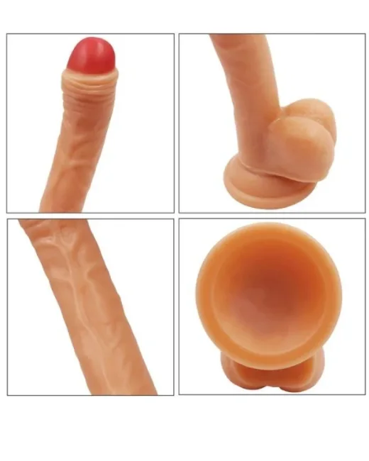 19 cm Realistik Dildo – Medikal Silikon – 3 cm Kalınlık
