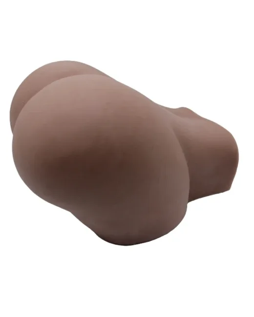 Ultra Realistik 10 kg Doggy ve Misyoner Pozisyon Koyu Ten Rengi Gerçekçi Kalça