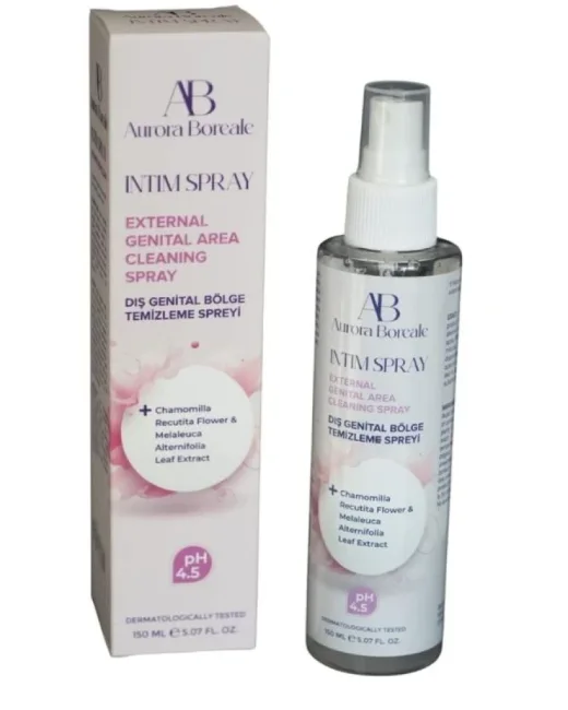 Aurora Boreale 150 ml İntim Sprey Dış Genital Bölge Temizleme Spreyi alternatif görünüm