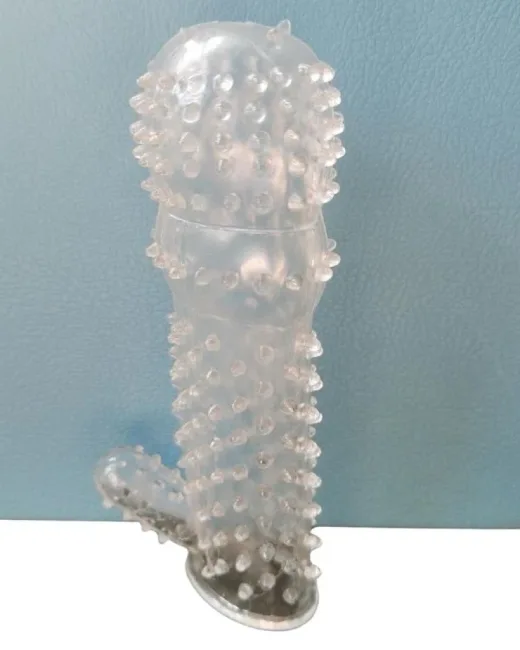 Saydam Tırtıklı Penis Kılıfı