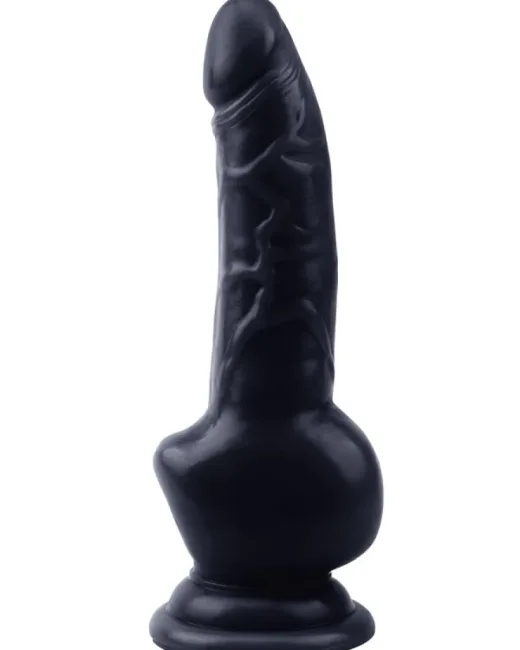 Rubicon Gerçekçi Dildo – 18 cm Koyu Ten Rengi – Hissedilir Damarlı, Vantuzlu alternatif görünüm