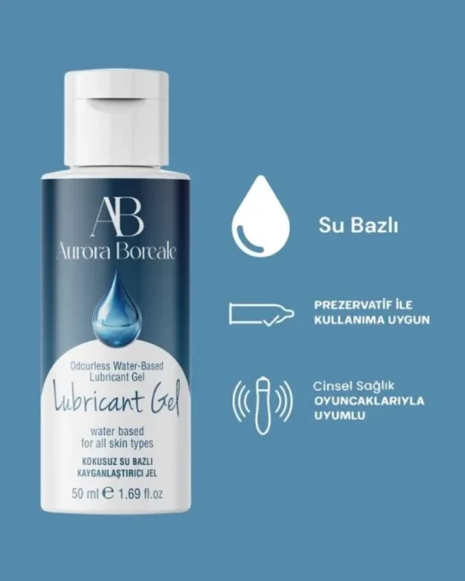Aurora Boreale Sade Su Bazlı Kayganlaştırıcı Jel 50 ml alternatif görünüm