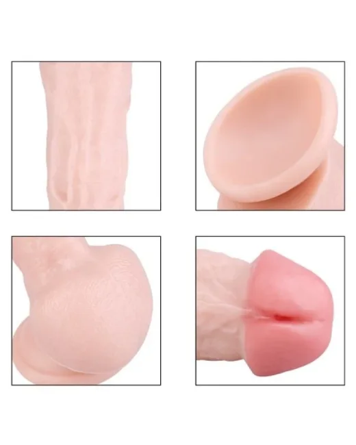 Ten Rengi 20 cm Dildo – Tasarım 01
