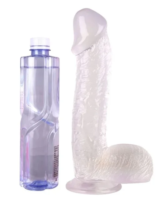 34 cm Beyaz Dildo – Medikal Silikon