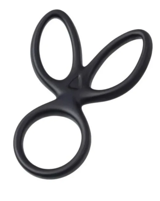 KRAKEN Üçlü Penis Halkası 10 cm – Silikon
