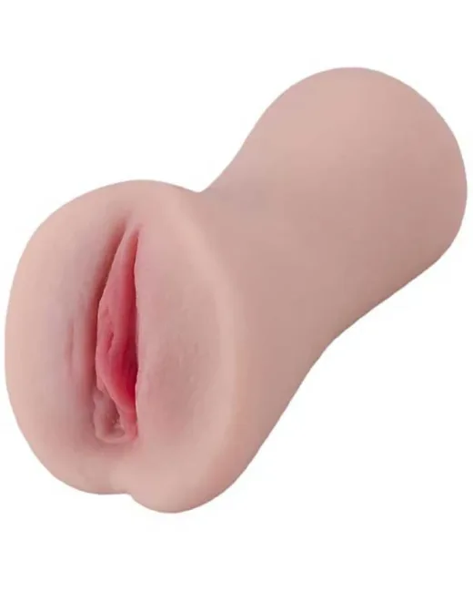 Realistik Vajina Mastürbatörü – Et Dokulu – 15 × 9 × 10,5 cm Ölçü