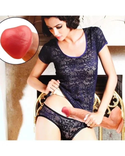 Ten Rengi 31 cm Dildo – Sıvı Silikon
