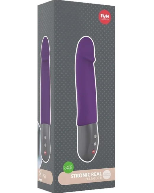 Fun Factory STRONİC REAL Vibratör – Mor – Şarjlı