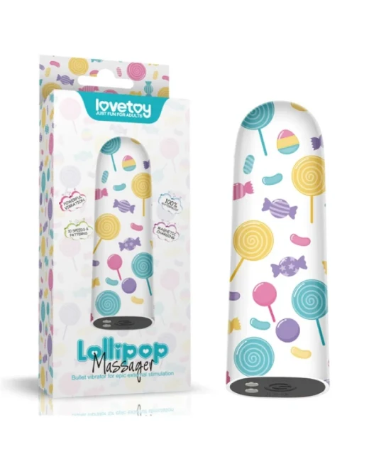 Şarjlı Lollipop Massager Kurşun Vibratör