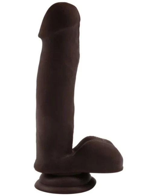 18 cm Kıkırdaklı Gerçekçi Dildo - Silikon