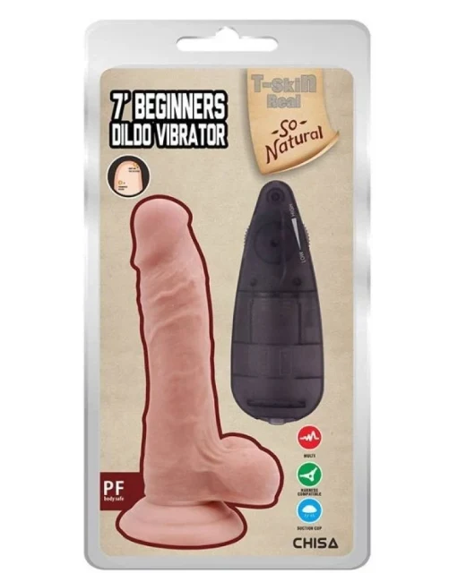 7' Beginners Dildo Vibratör Rengi alternatif görünüm