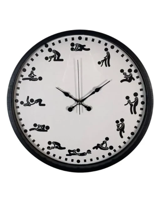 Kamasutra Temalı (Pozizyonlu) Duvar Saati