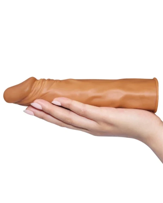 2" Pleasure X Tender Penis Kılıfı - TPE, Damarlı alternatif görünüm