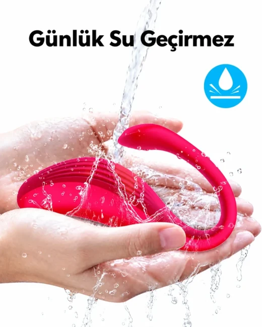 Telefon Kontrollü Flamingo Vibratör Şarjlı ve Suya Dayanıklı - Ürün görseli 7