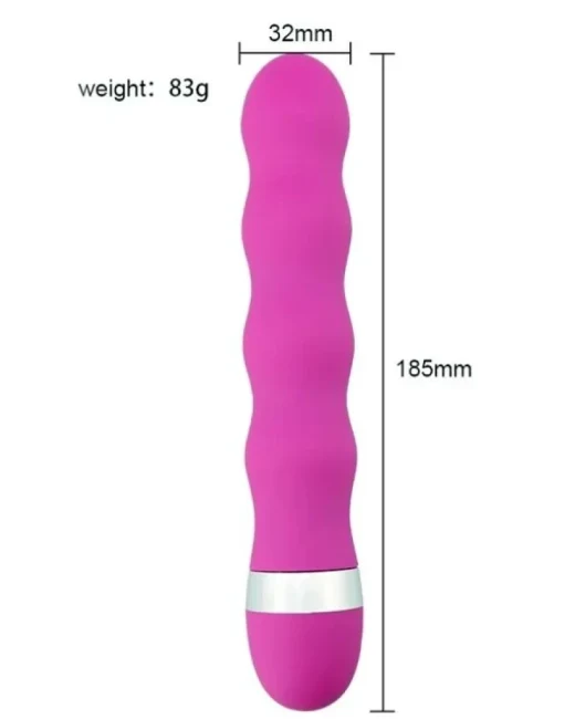 Boğumlu Vibratör - 11 cm Kullanılabilir alternatif görünüm
