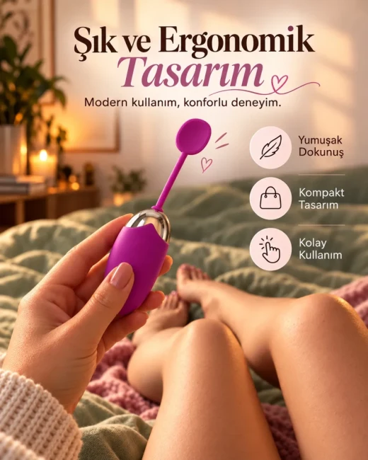 Telefon Kontrollü 12 Modlu Giyilebilir Yumurta Vibratör - Ürün görseli 3