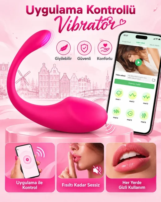 Telefon Kontrollü Yumurta Vibratör - 10 Mod, Kontrol Sizde - Ürün görseli 7