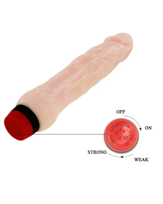 Titreşimli Büyük Boy TPE Vibratör Ayarlanabilir Hızlı alternatif görünüm