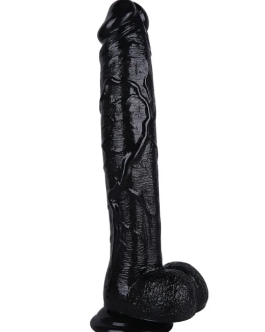 31,5 cm Gerçekçi Dildo - Silikon alternatif görünüm