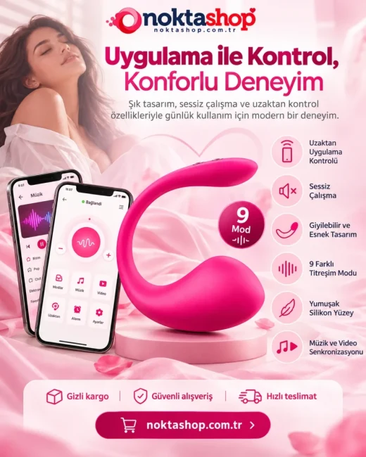 Telefon Kontrollü Yumurta Vibratör - 10 Mod, Kontrol Sizde - Ürün görseli 6