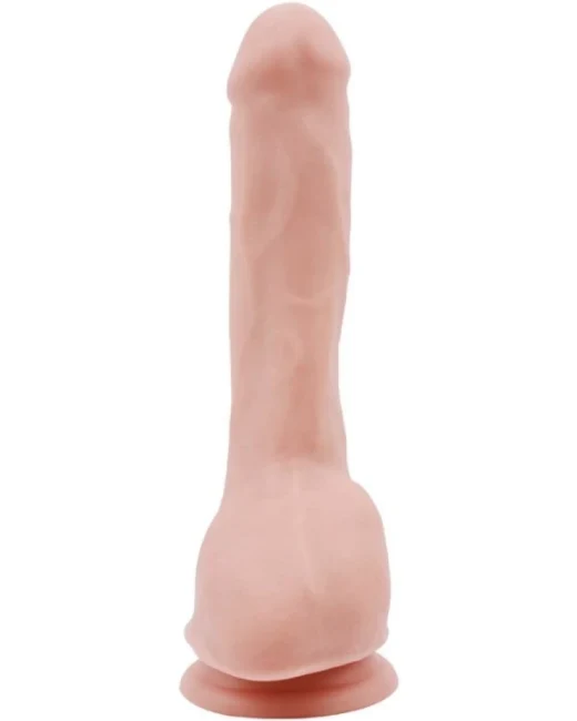 23,5 cm Kıkırdaklı Gerçekçi Dildo - Silikon alternatif görünüm
