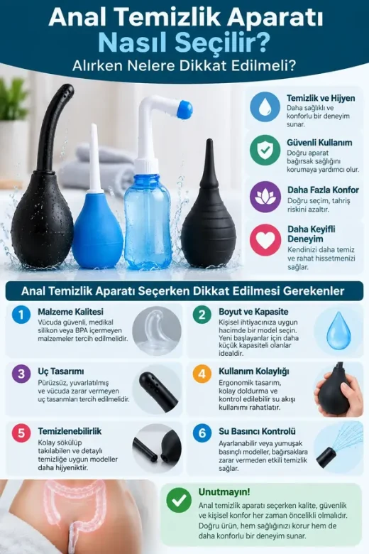 Anal Temizlik Aparatı Nedir, Ne İşe Yarar?