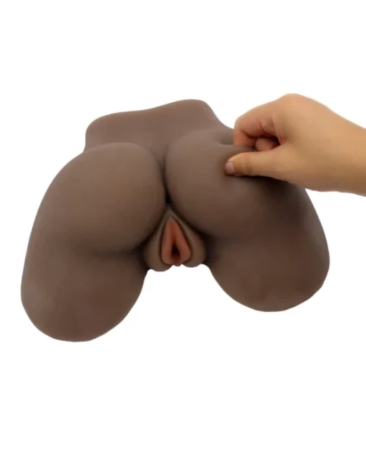 Tam Gerçekçi Anal Vajinal Gerçekçi Kalça Mastürbatör