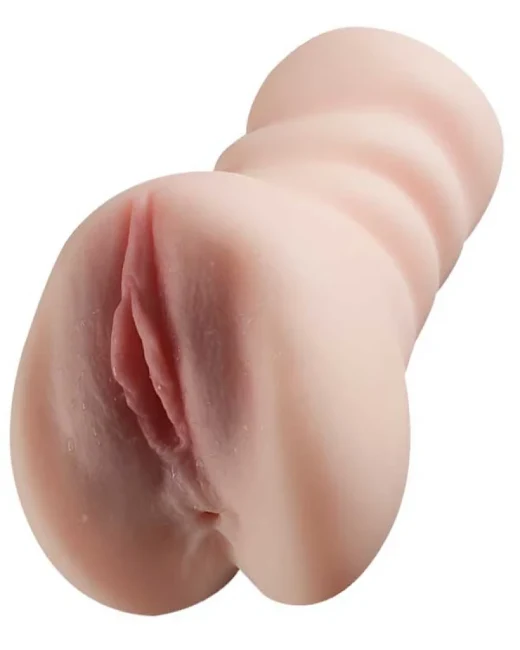 Anal ve Vajinal Çift Girişli Gerçekçi Mastürbatör