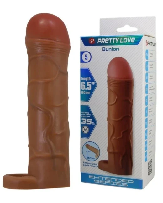 Bunion Gerçek Hissiyatlı Uzatıcı Penis Kılıfı alternatif görünüm