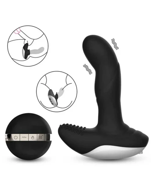 Kumandalı Parmak ve Gıdıklama Fonksiyonlu Vibratör - Silikon, Şarjlı alternatif görünüm