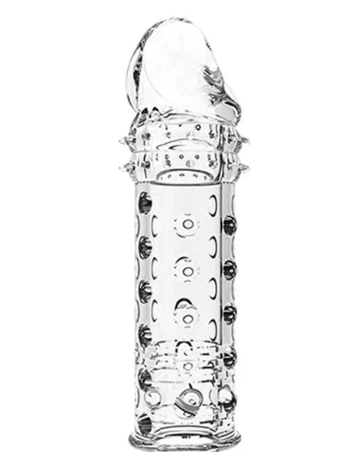 Penextender Tırtıklı Saydam Penis Kılıfı 16,3 cm