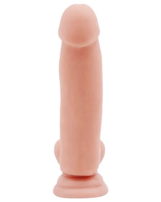 18 cm Kıkırdaklı Gerçekçi Dildo - Silikon