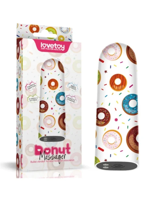 Şarjlı Donut Massager Kurşun Vibratör