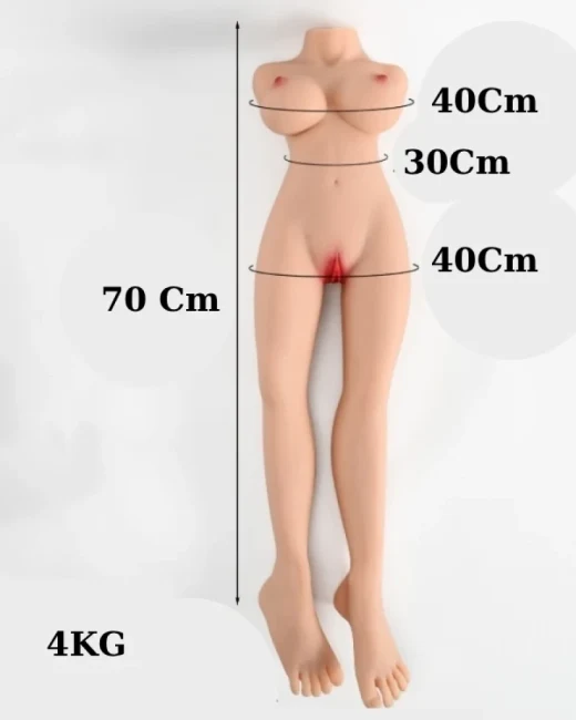 Yarım Vücut Mastürbatör 4 kg alternatif görünüm