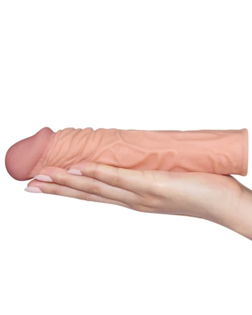 2" Pleasure X Tender Penis Kılıfı Rengi - Damarlı alternatif görünüm