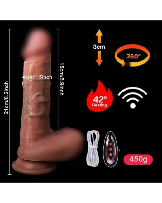 Ultra Gerçekçi Isıtma İleri Geri ve Dönme Fonksiyonlu Gerçekçi - Ürün görseli 4