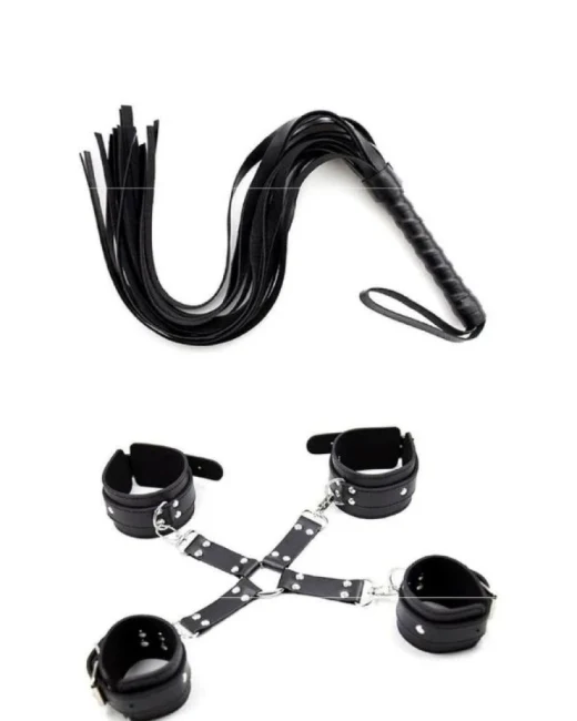 Kelepçe Kırbaç Set