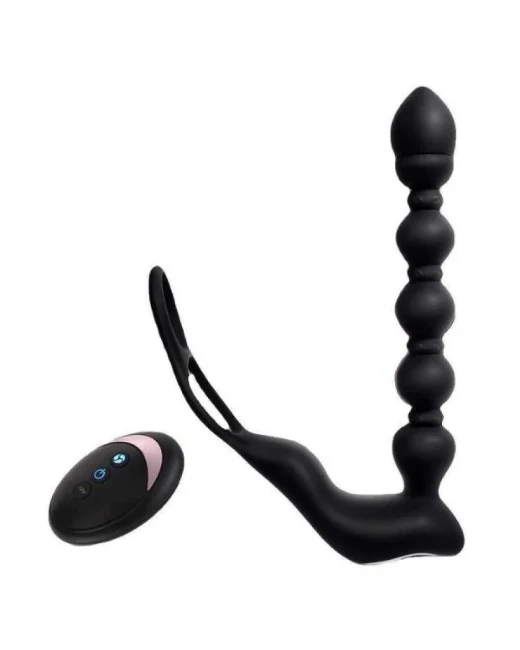 Penis Halkalı Anal Prostat Vibratör - Şarjlı, Kumandalı alternatif görünüm